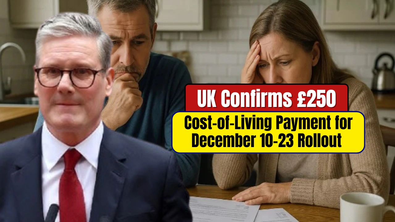 £250 Cost-of-Living Payment December 2025