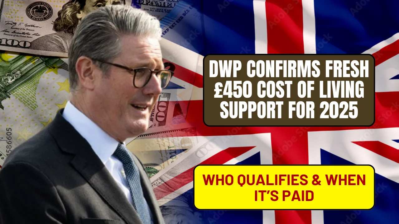 £450 Cost of Living Support 2025