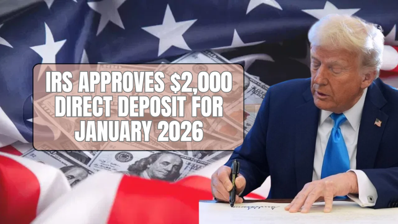 IRS $2000 Direct Deposit January 2026