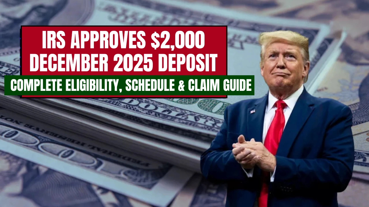 IRS Approves $2,000 December 2025 Deposit
